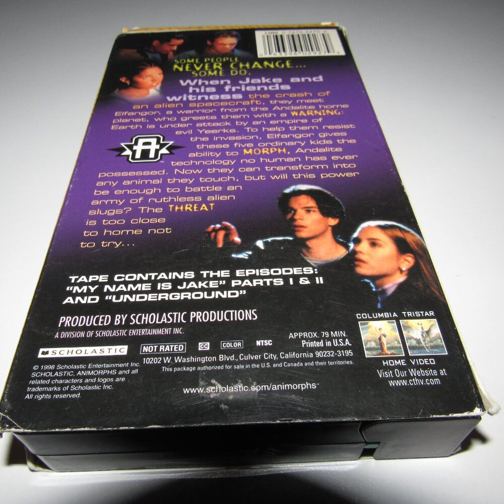 Animorphs VHS – The Invasion Series Part 1: The Invasion Begins | Scholastic '98 - Picture 3 of 3
